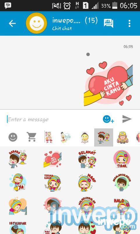 Cara Download Sticker BBM 2.9.0.45 Gratis 2