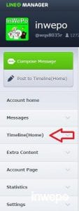 Cara Melihat Link URL Timeline LINE@ Official