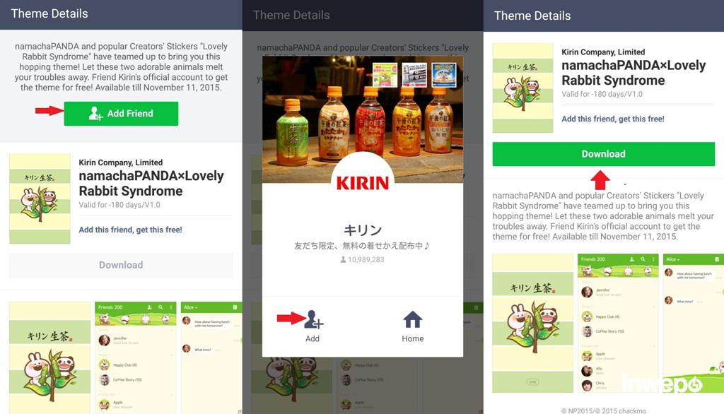 cara download tema line jepang gratis 4