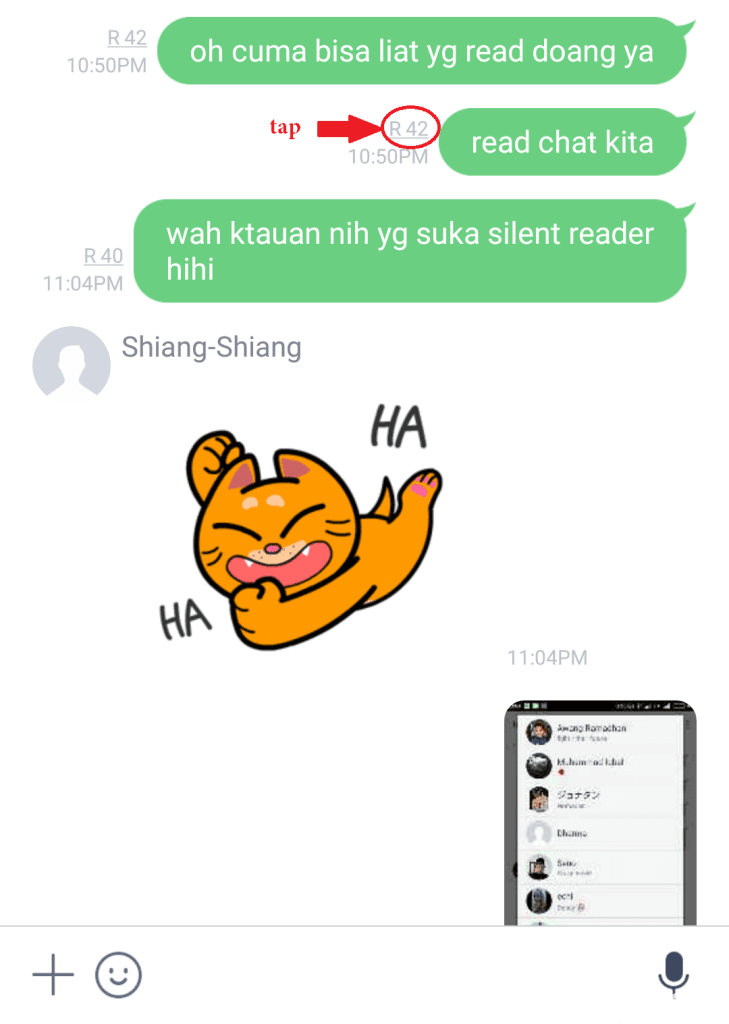Cara Melihat Siapa yang Read Chat Kita di Grup LINE