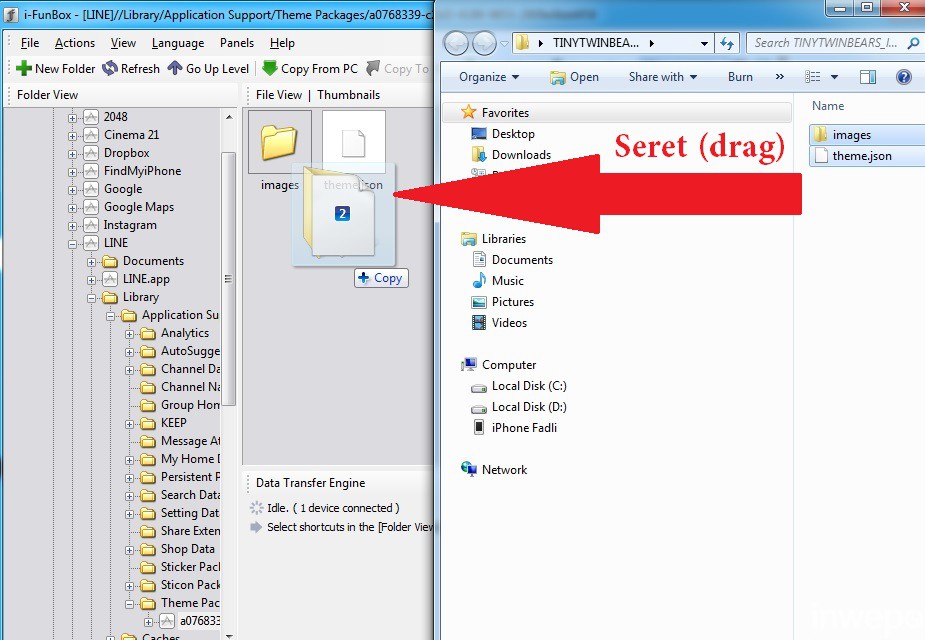 Cara Mengatasi unable to apply the theme di iOS 1.1.1
