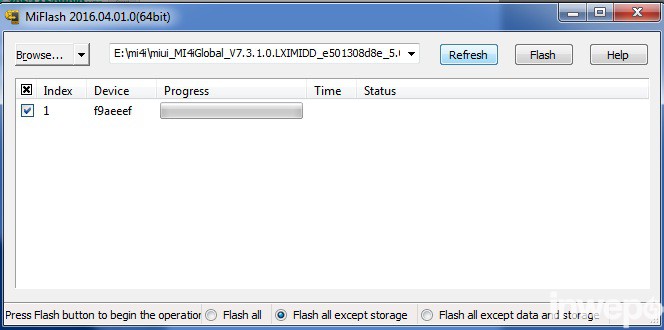 Cara Mudah Flashing Xiaomi Mi4i 3