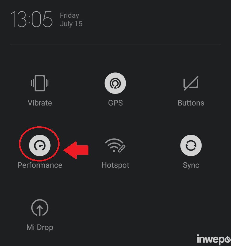toggle sidebar notification & status bar xiaomi