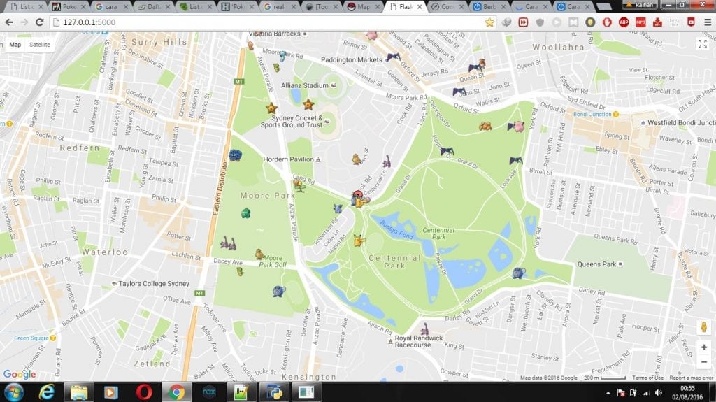 Map Scanner(Real Time)