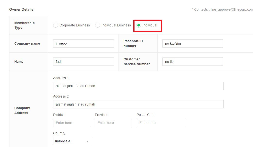 Cara Berjualan di LINE Shopping 2