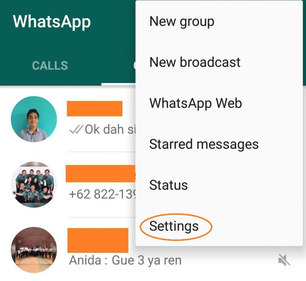 Cara Mematikan Fitur Sharing WhatsApp ke Facebook