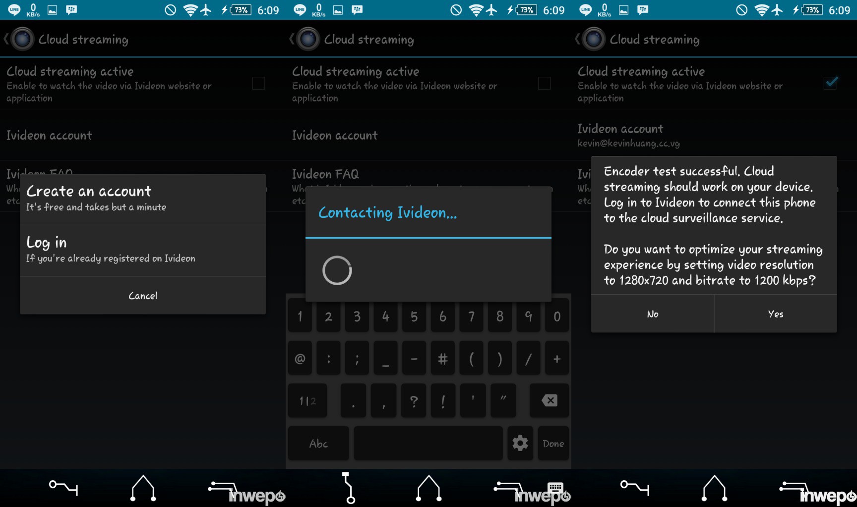 Cara Mengubah Android Menjadi CCTV Online 11-13