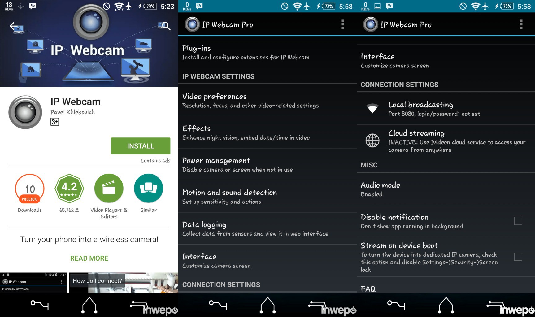 Cara Mengubah Android Menjadi CCTV Online