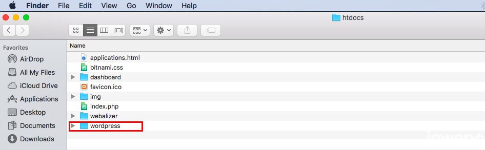 Cara install WordPress di Mac OS