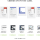 Membuat Widget Grid Recent Post Berdasarkan Label
