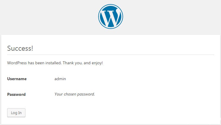cara install wordpress 8