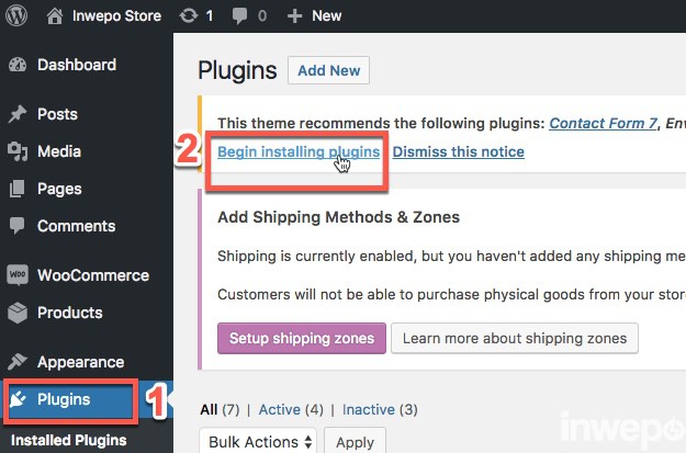 cara install plugin rekomendasi