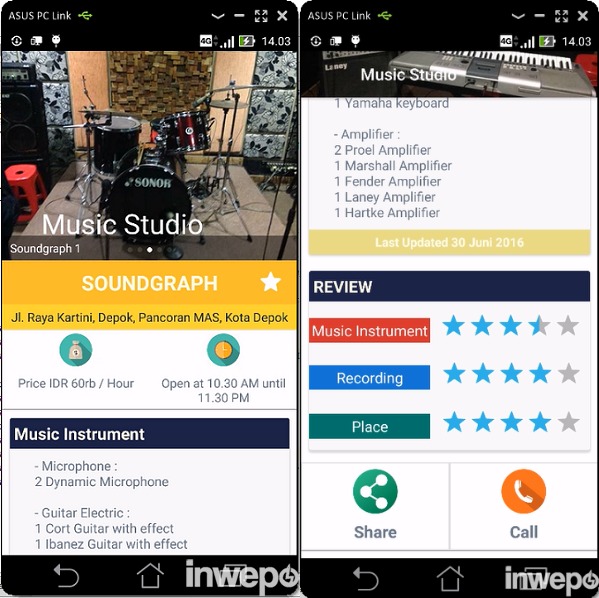 detail studio activity