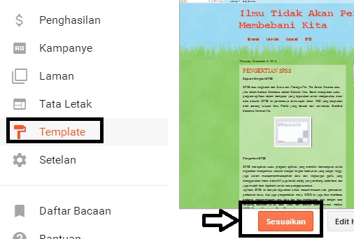 Cara Menghapus Tulisan Powered By Blogger Di Blog 2