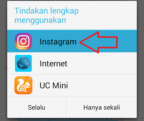 cara reset password instagram