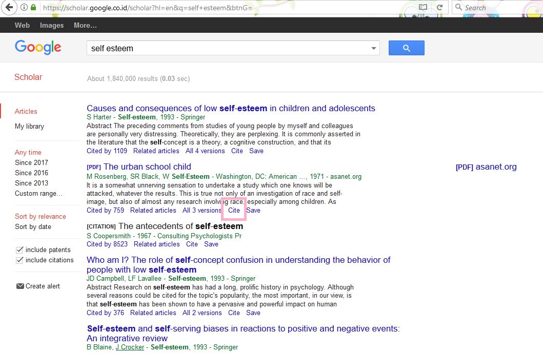 Cara Cepat Membuat Daftar Pustaka dengan Bantuan Google Scholar