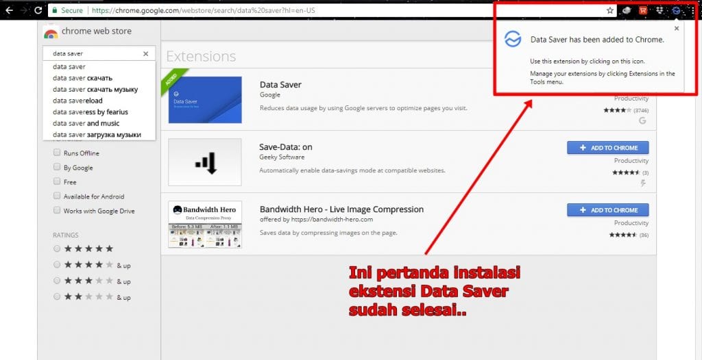 Cara Menghemat Data Google Chrome Pada Windows