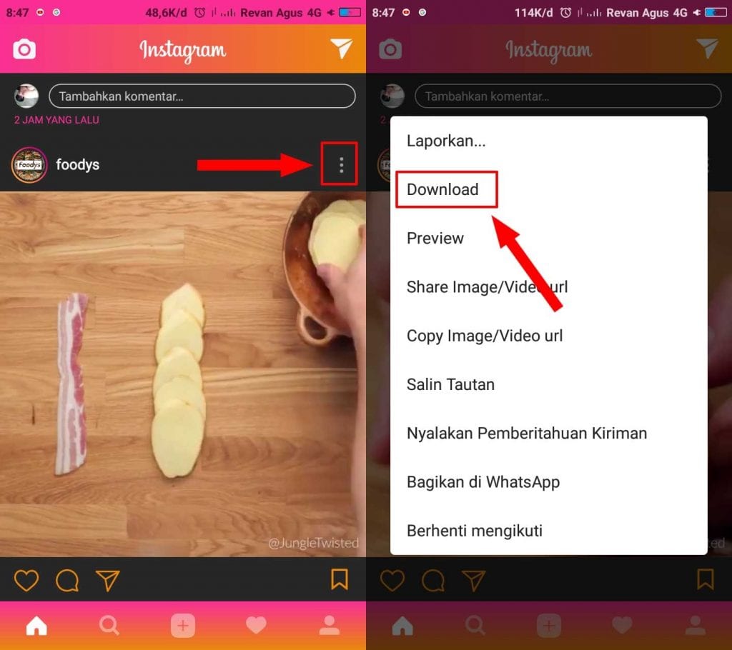 Cara Ganti Tema Instagram di Android Tanpa Root