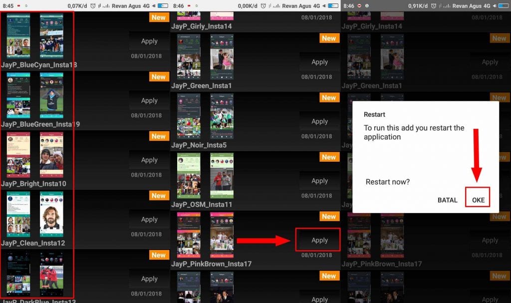 Cara Ganti Tema Instagram di Android Tanpa Root