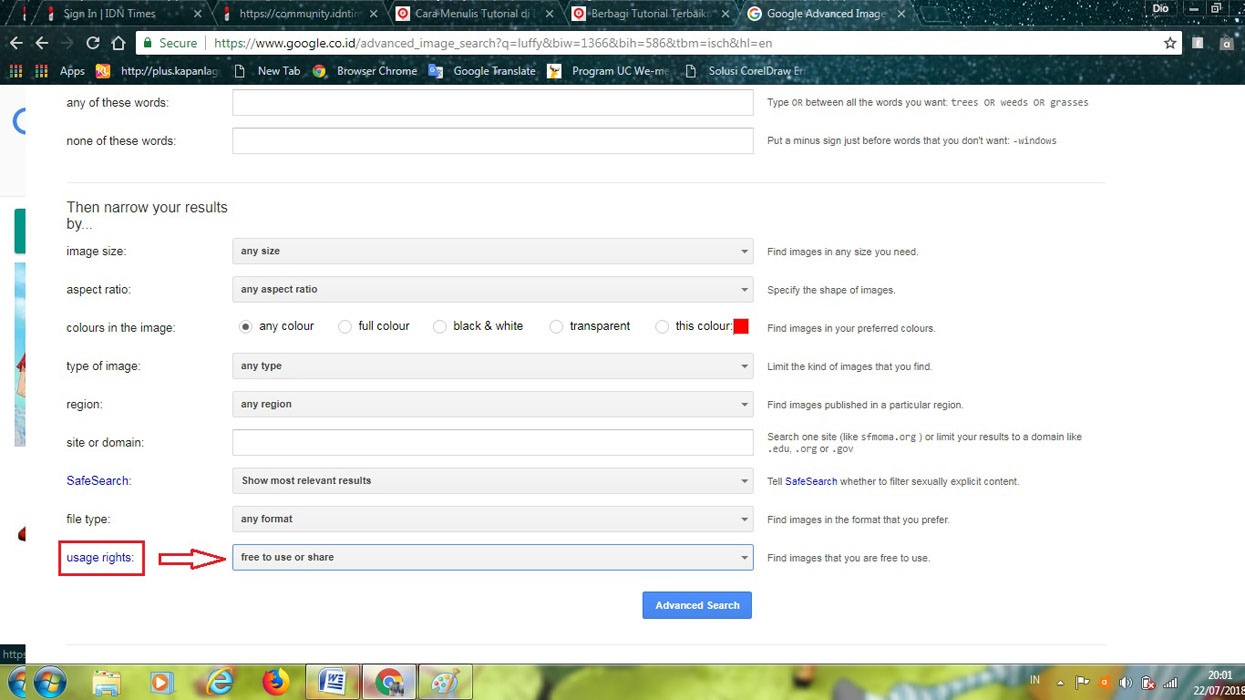 klik free use to share