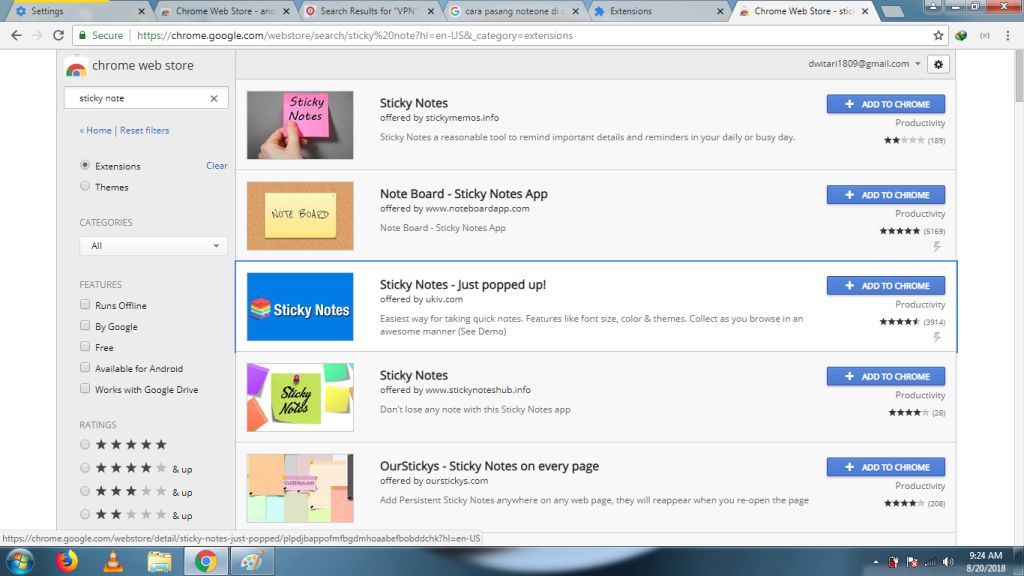 Cara Membuat Sticky Notes di Google Chrome PC / Laptop - Inwepo