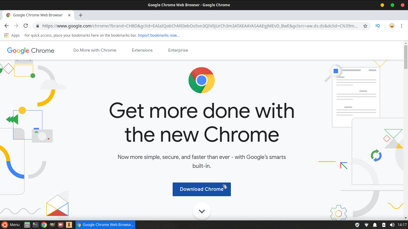google chrome linux