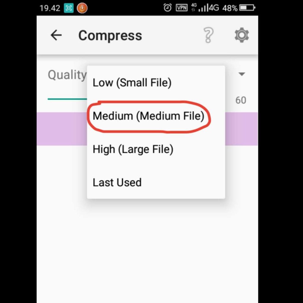 Mengompres ukuran foto, mengubah ukuran gambar