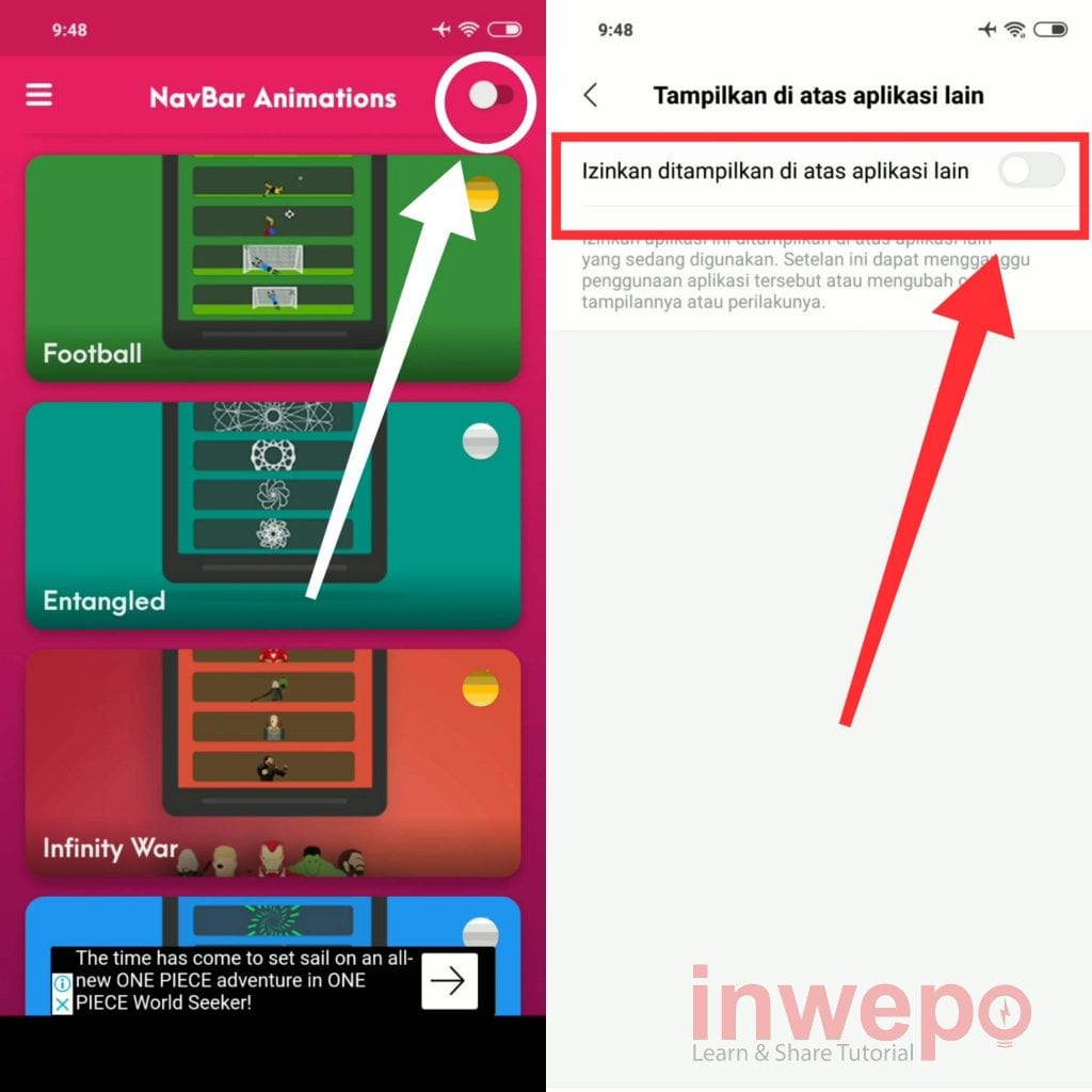 Cara Menambahkan Animasi pada Navigation Bar di Android