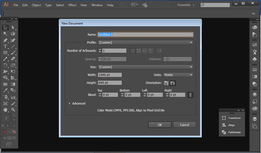 Cara Membuat Background Sunburst Dengan Efek Melengkung di Illustrator