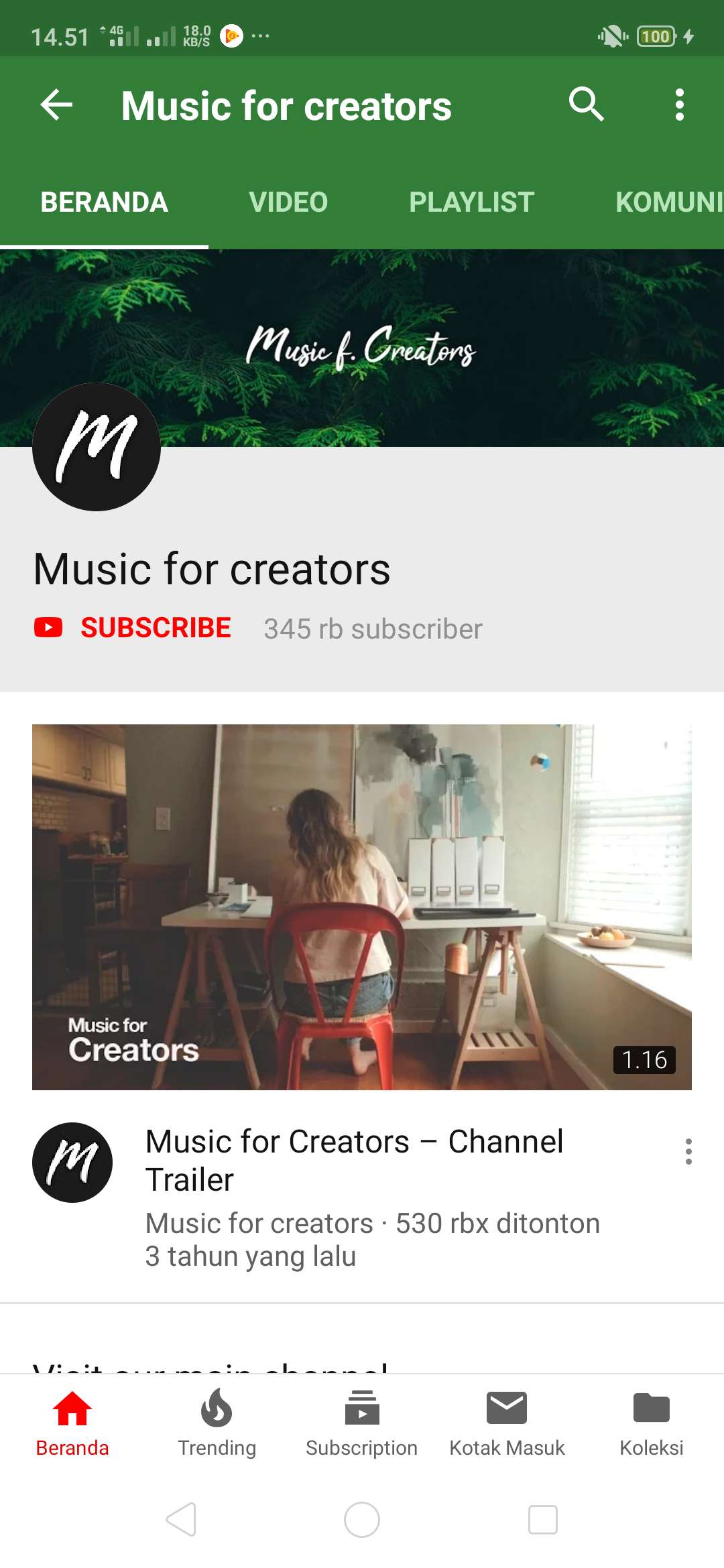 Music for creators