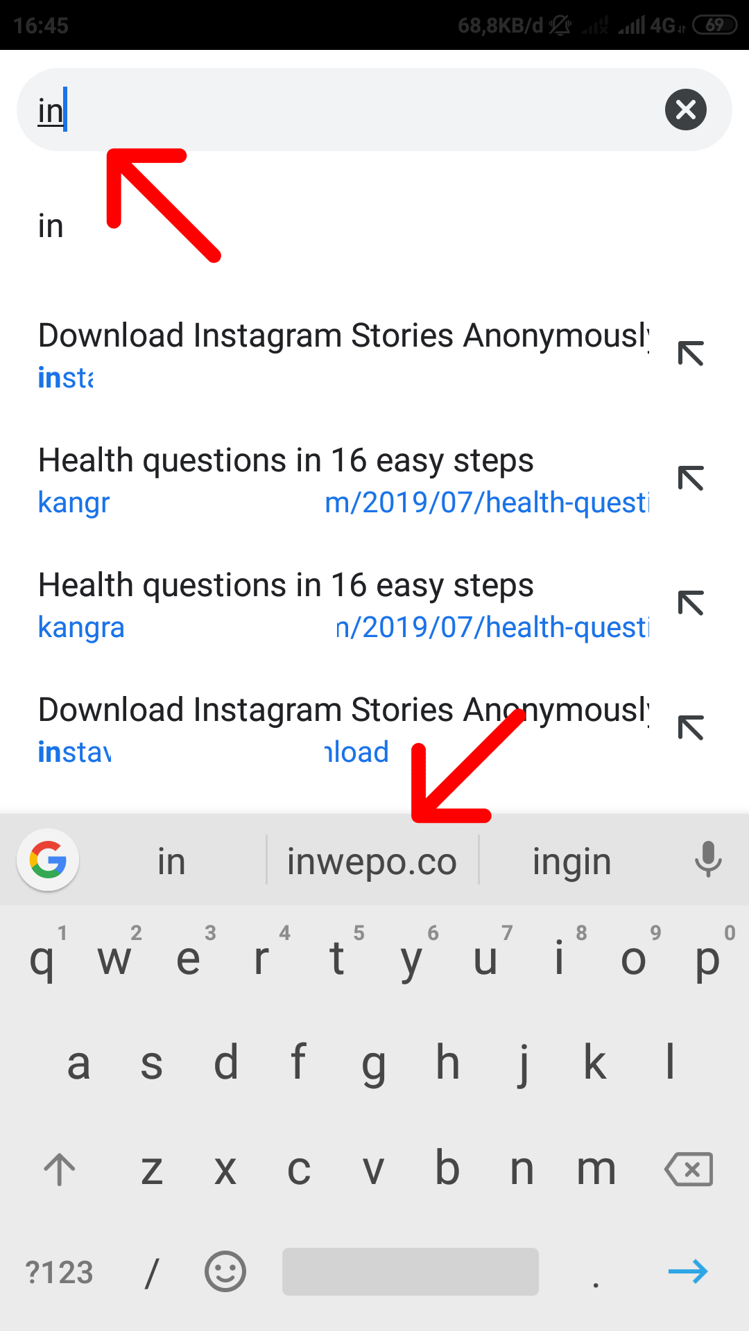 cara menambah kata di kamus google keyboard di android