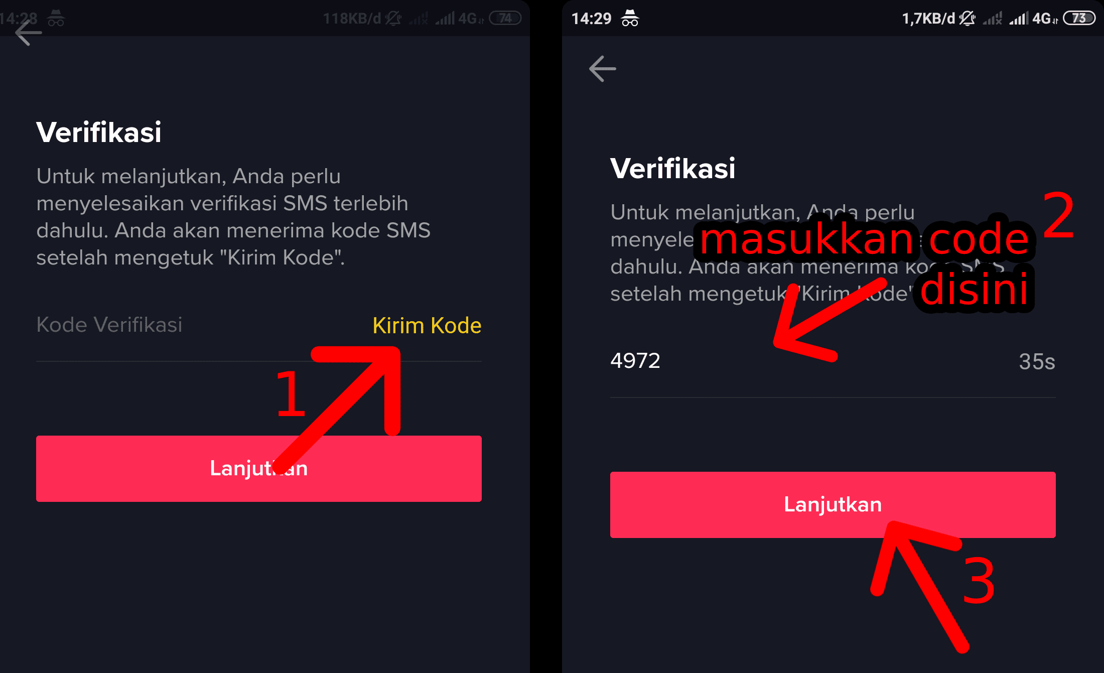 Cara menghapus akun TikTok permanen