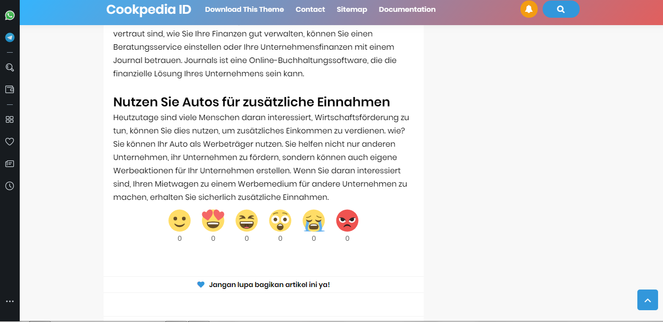 tampilan-reaction-buttons