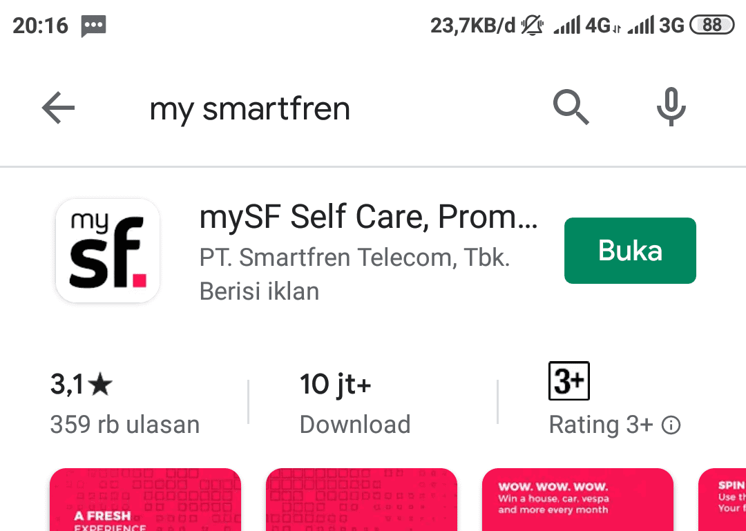cara cek pulsa smartfren