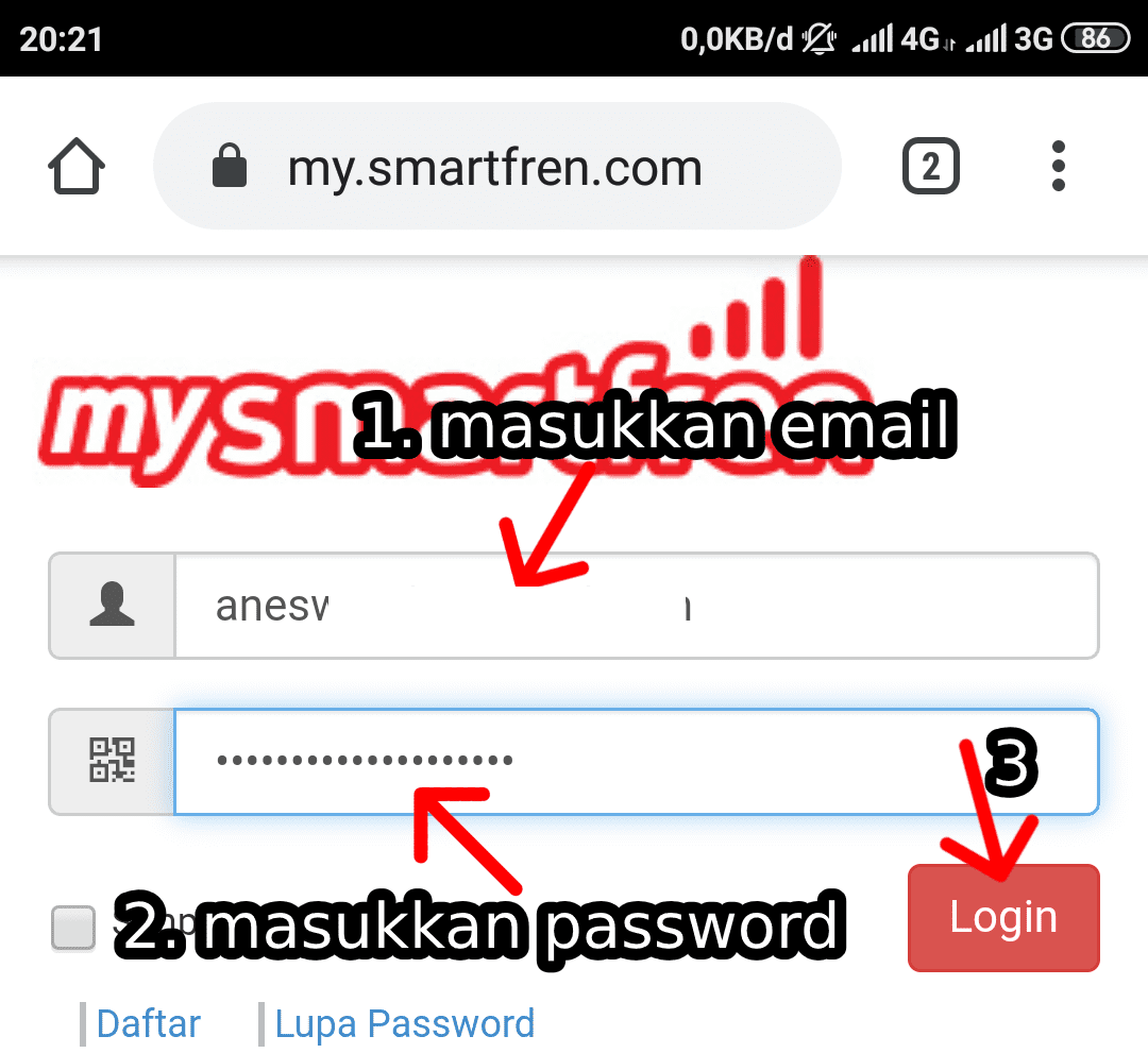 cara cek pulsa smartfren