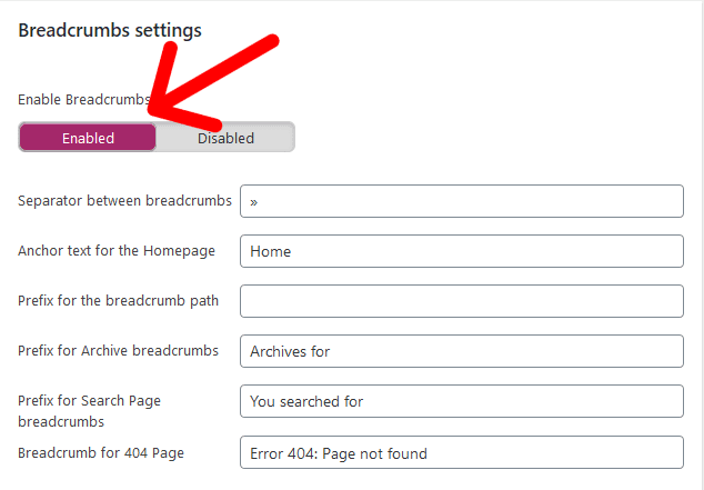 cara membuat breadcrumb di wordpress dengan yoast seo