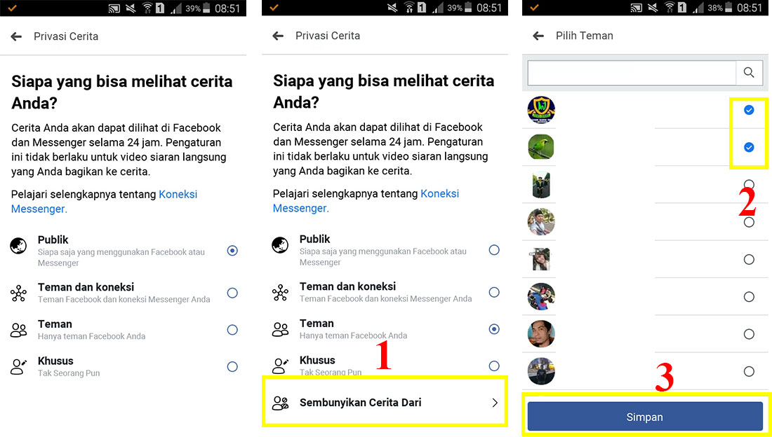 Cara Mengatur Siapa Saja yang Bisa Melihat Story Facebook