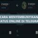 Cara menyembunyikan status online di telegram