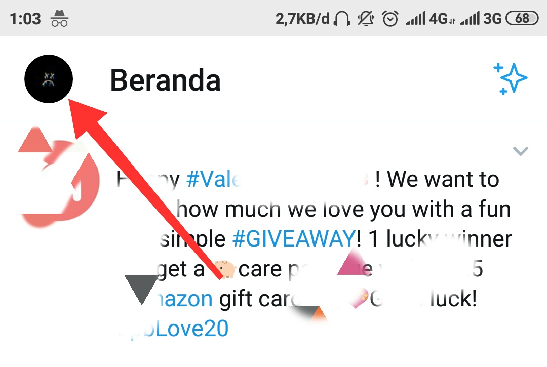 Cara membuat akun twitter private/terkunci di android
