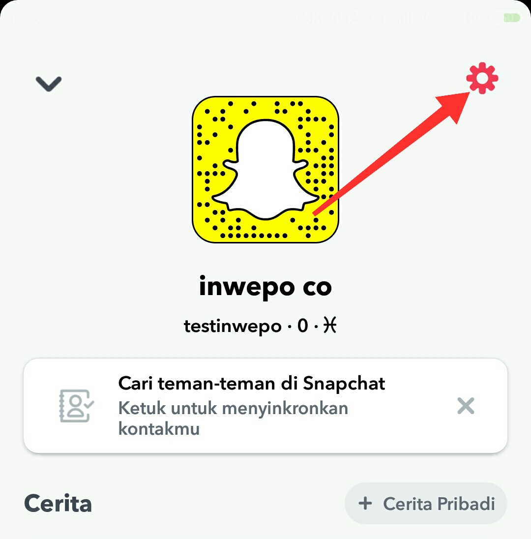 Cara menghapus akun snapchat permanen di android