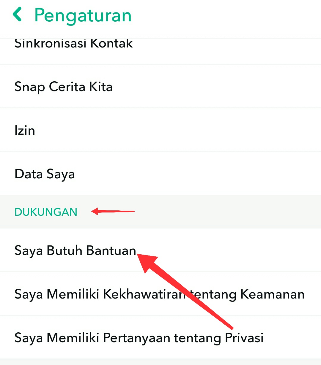 Cara menghapus akun snapchat permanen di android