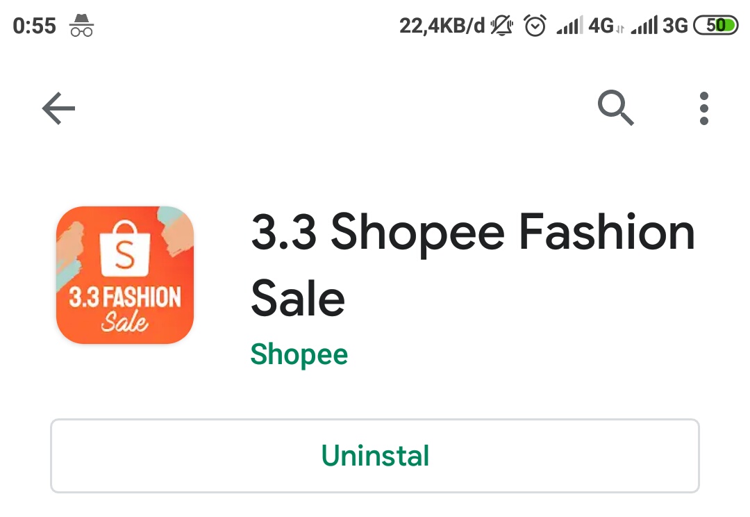 Cara mengatur dan menonaktifkan notifikasi aplikasi Shopee di android