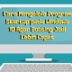 Cara Agar Startup Windows 10 Booting Jadi Lebih Cepat