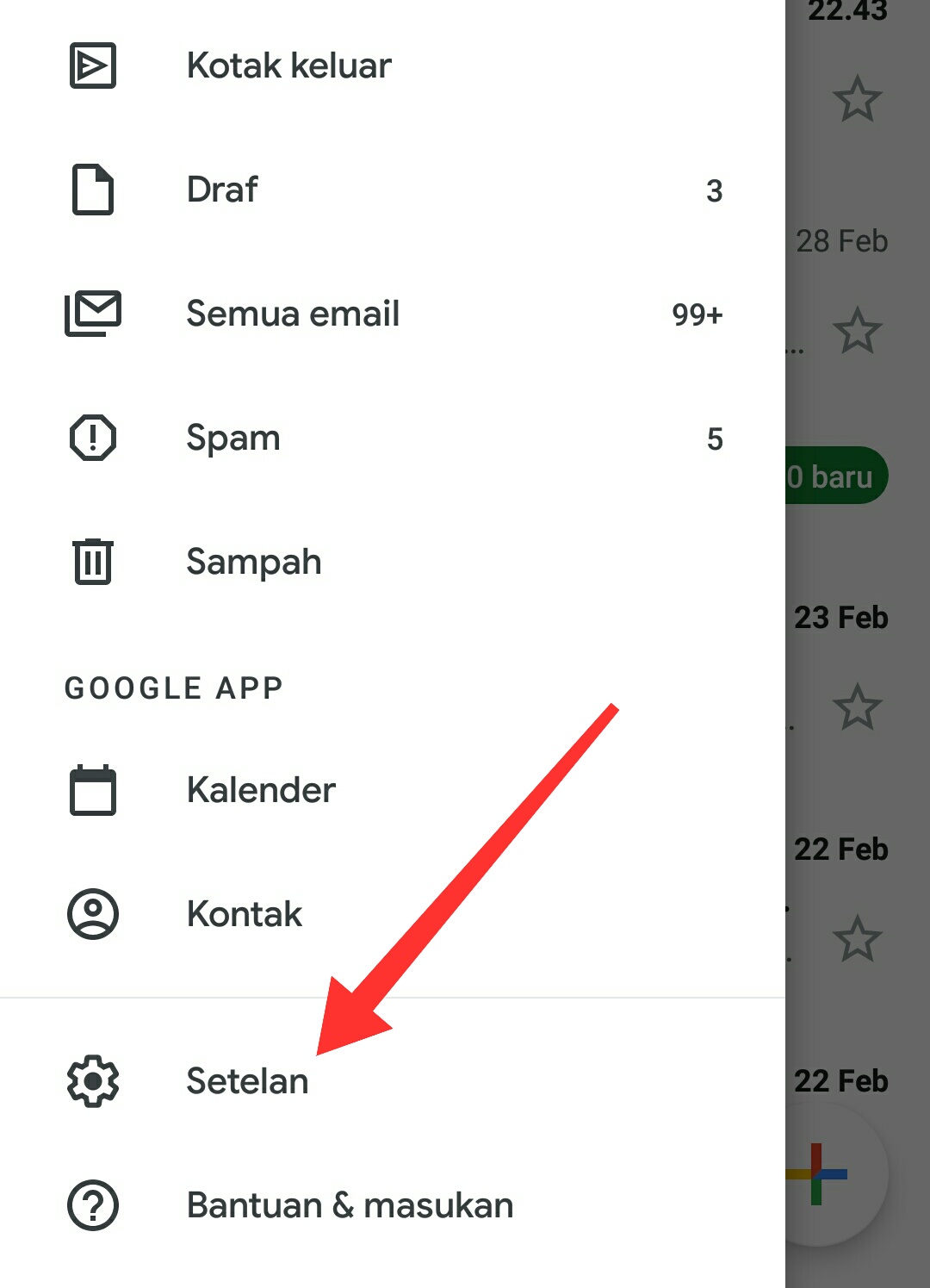 Cara menghentikan gmail menampilkan gambar otomatis di android