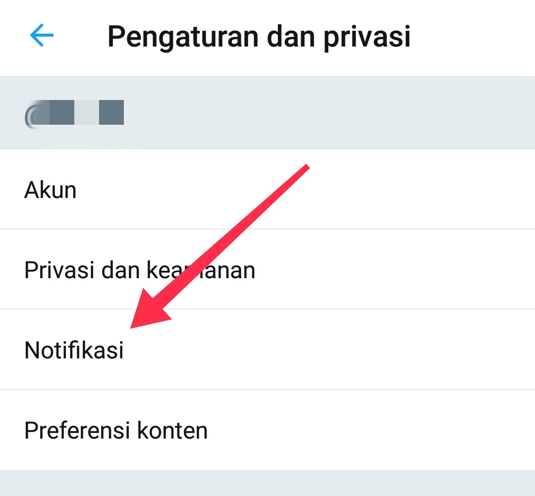 Cara membisukan / blokir kata tertentu di twitter android