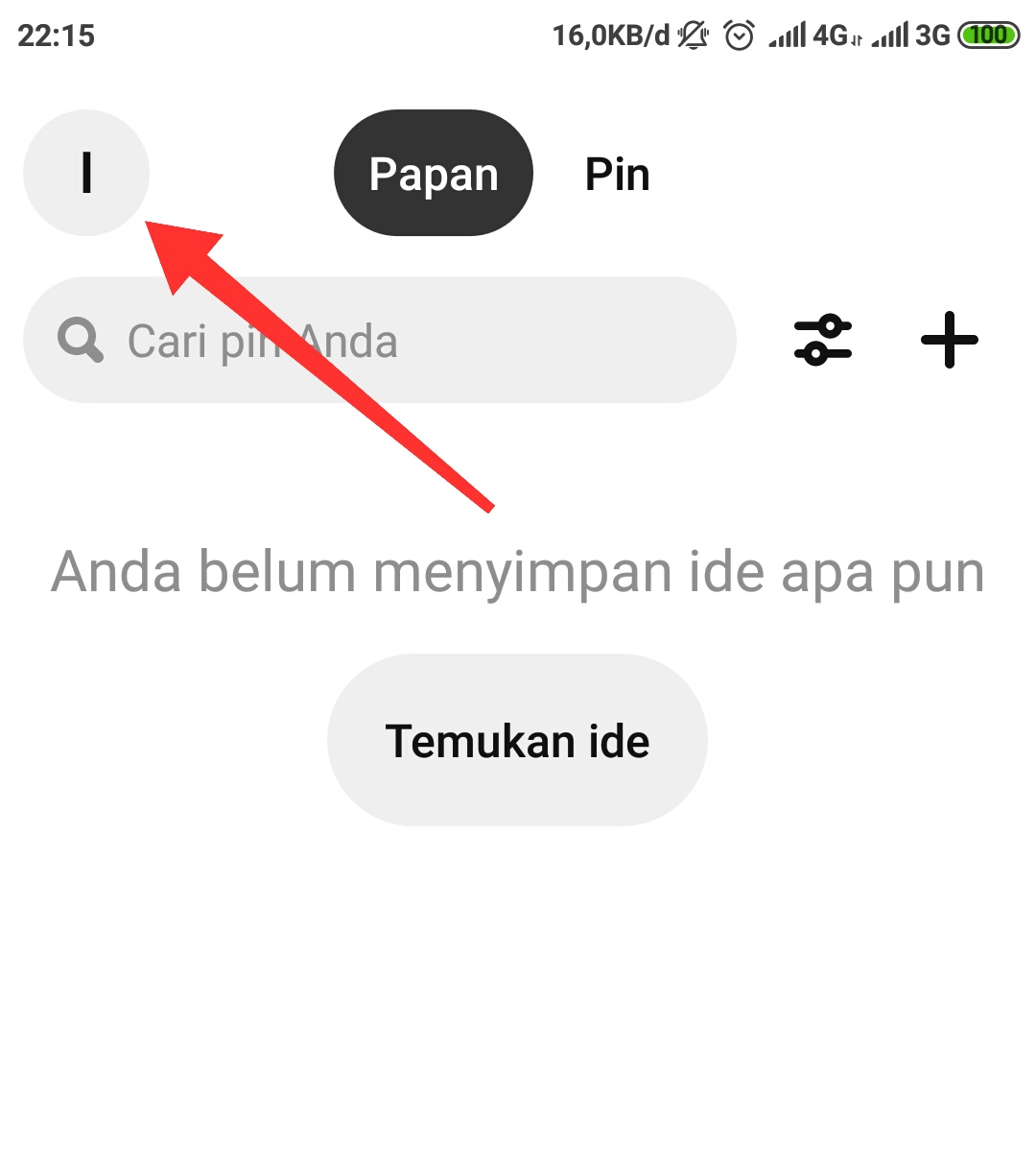 Cara menghapus akun pinterest secara permanen di android
