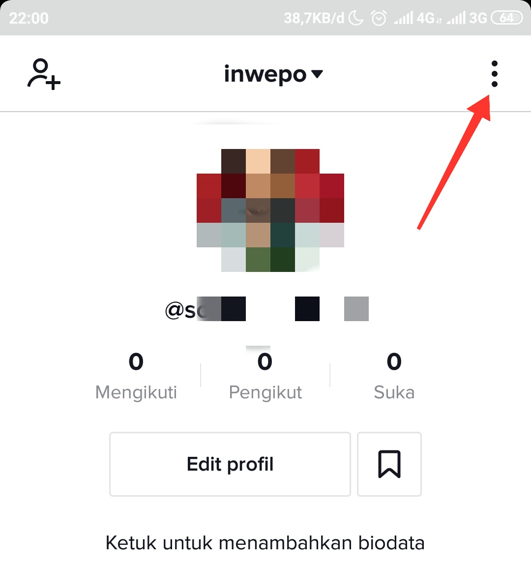 Cara mengaktifkan Penghemat data di aplikasi tiktok android
