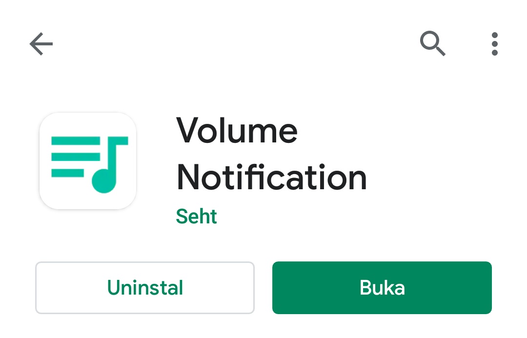 Cara Mengatur Volume Android Melalui Notifikasi Bar