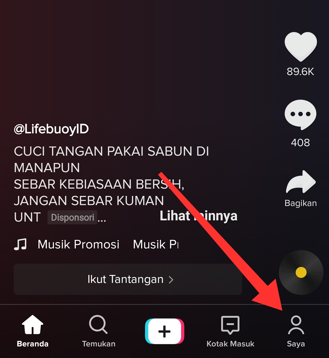 Cara membuat akun tiktok privat atau terkunci