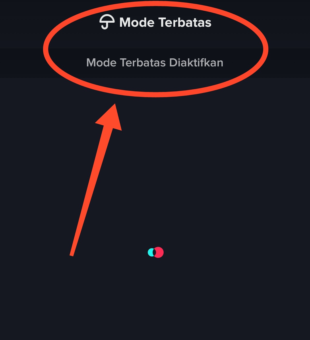 Cara mengaktifkan Mode Terbatas di aplikasi Tiktok